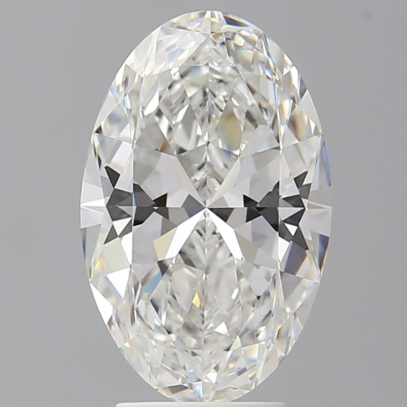 4.08 Carat Oval Shaped, Ideal Cut, E Color, VVS2 Clarity, IGI Certified Lab Grown Diamond