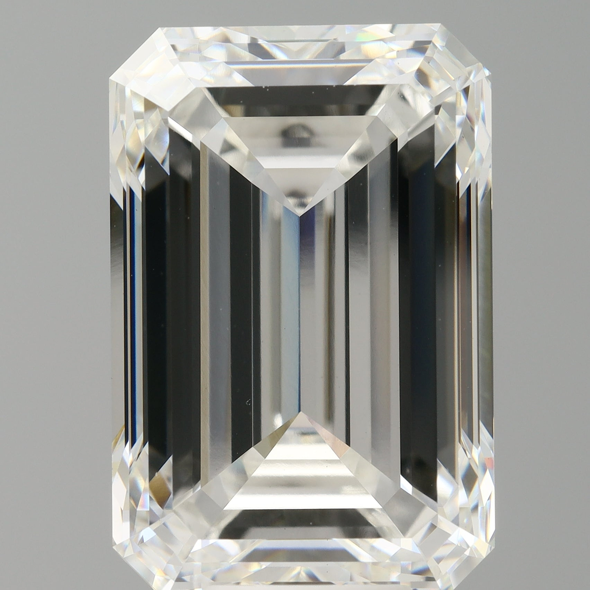 10.50 Carat Emerald Shaped, Ideal Cut, F Color, VS1 Clarity, IGI Certified Lab Grown Diamond