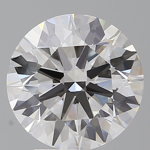 3.59 Carat Round Shaped, Ideal Cut, F Color, VVS2 Clarity, IGI Certified Lab Grown Diamond