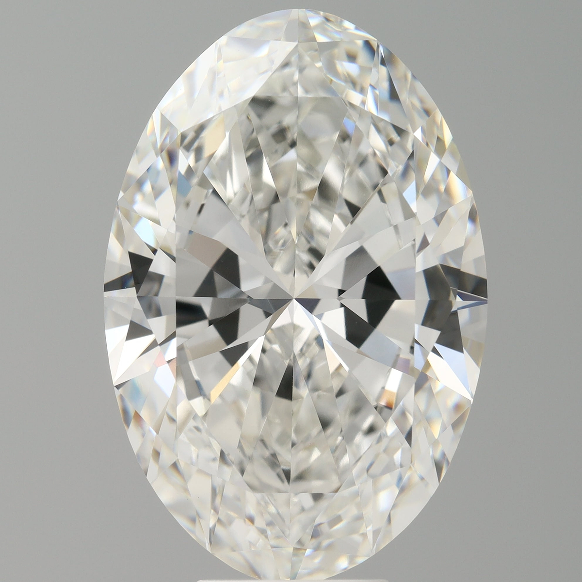 9.04 Carat Oval Shaped, Ideal Cut, F Color, VVS2 Clarity, IGI Certified Lab Grown Diamond