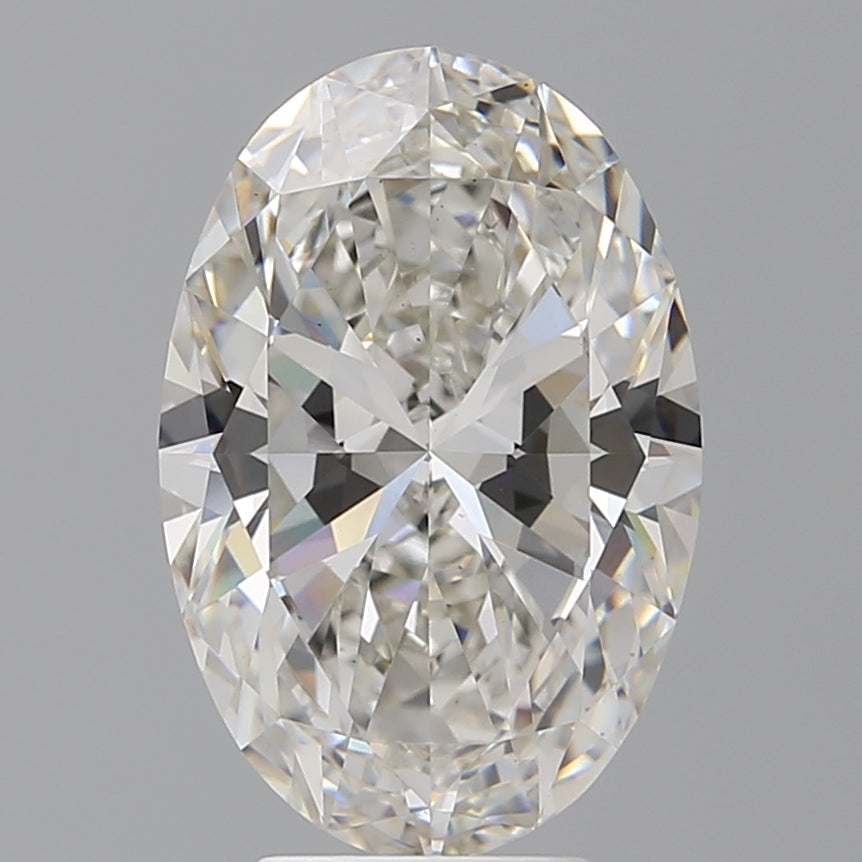 5.10 Carat Oval Shaped, Ideal Cut, G Color, VS1 Clarity, IGI Certified Lab Grown Diamond