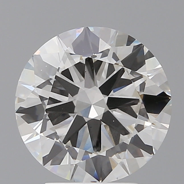 3.51 Carat Round Shaped, Excellent Cut, F Color, VS2 Clarity, IGI Certified Lab Grown Diamond