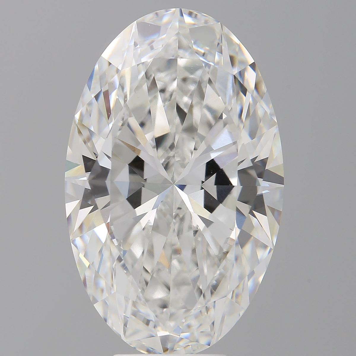 9.10 Carat Oval Shaped, Ideal Cut, F Color, VVS2 Clarity, IGI Certified Lab Grown Diamond