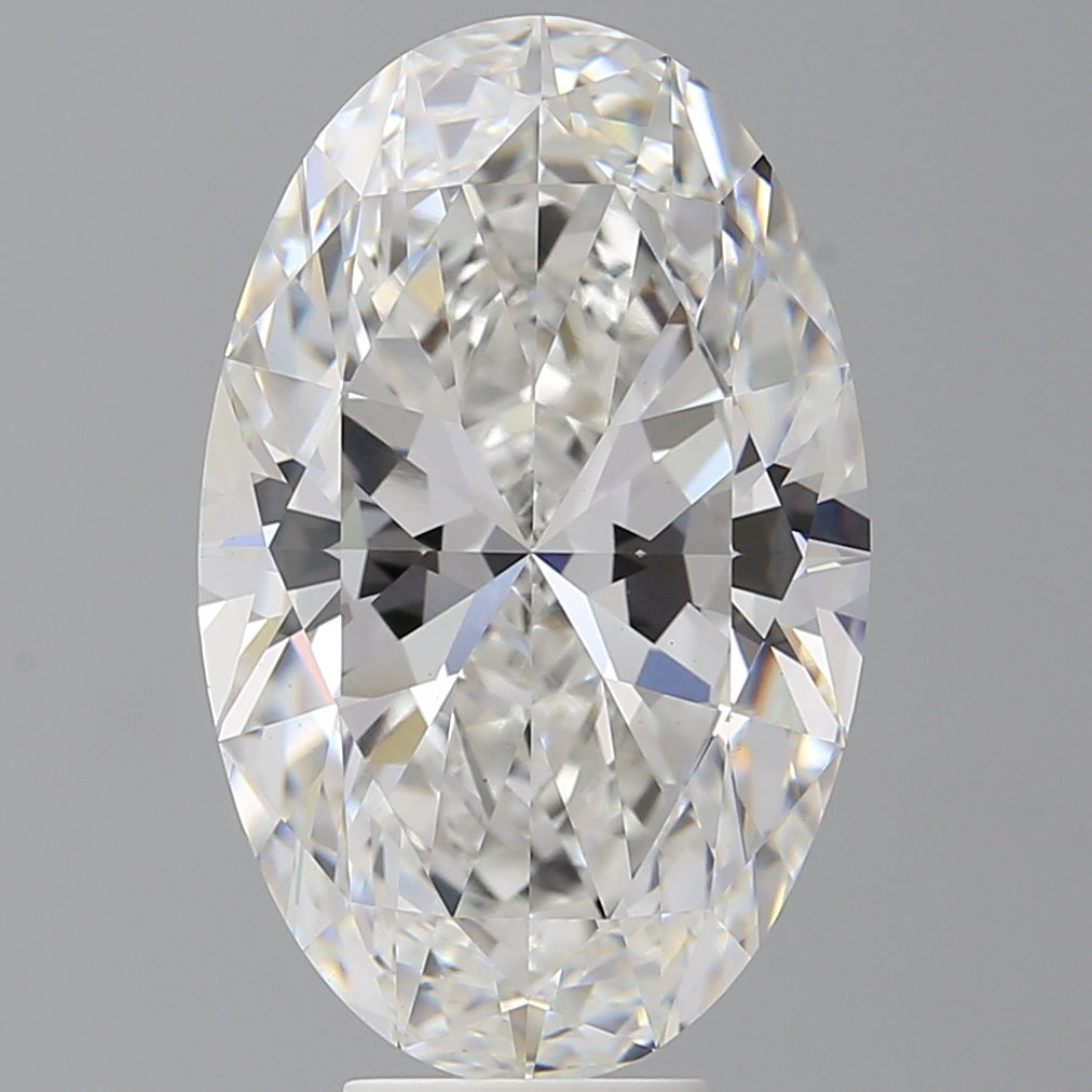 8.10 Carat Oval Shaped, Ideal Cut, E Color, VVS2 Clarity, IGI Certified Lab Grown Diamond