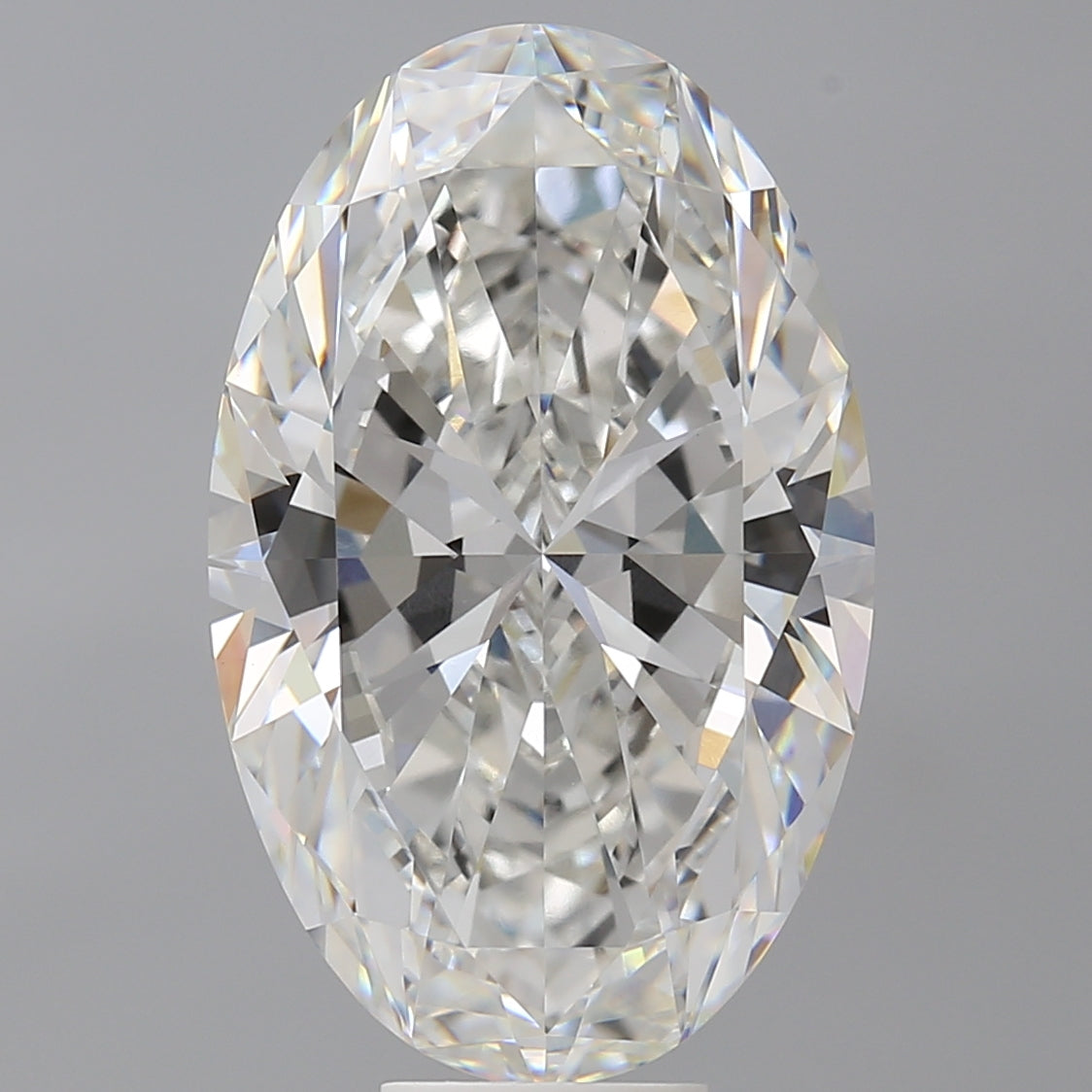 11.03 Carat Oval Shaped, Ideal Cut, F Color, VVS2 Clarity, IGI Certified Lab Grown Diamond