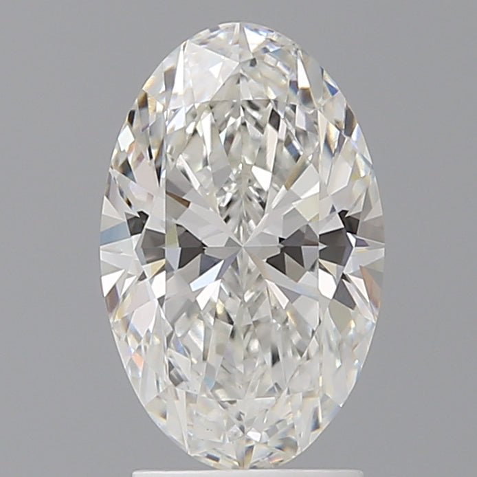 2.55 Carat Oval Shaped, Excellent Cut, F Color, VVS2 Clarity, IGI Certified Lab Grown Diamond