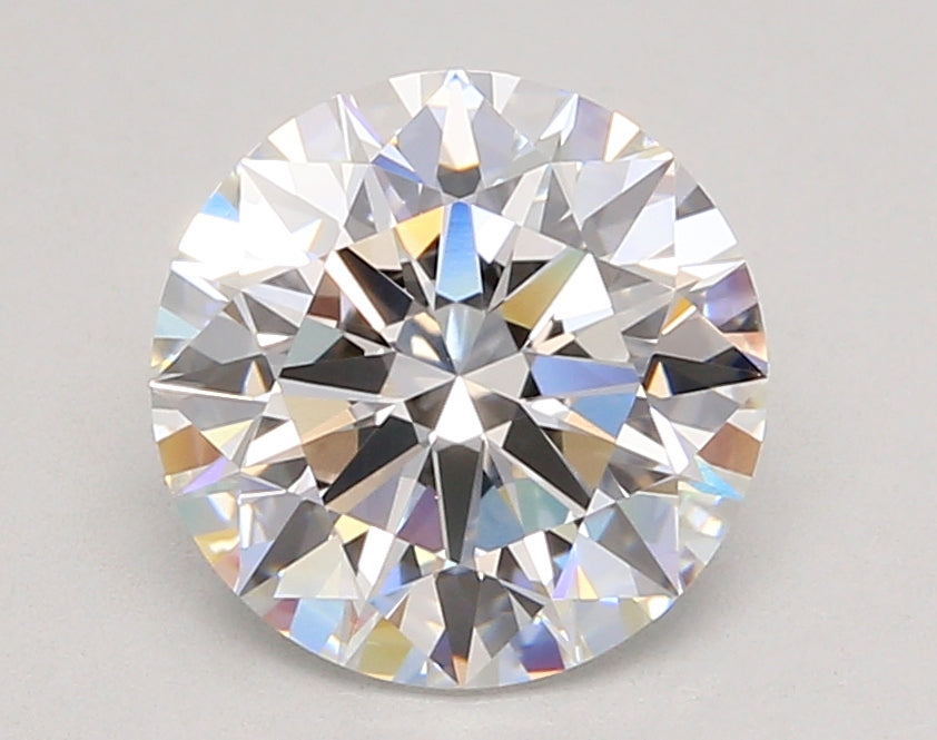 3.02 Carat Round Shaped, Ideal Cut, E Color, VVS2 Clarity, IGI Certified Lab Grown Diamond