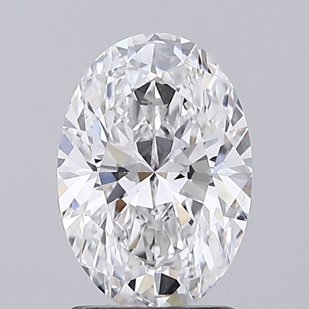 1.55 Carat Oval Shaped, Ideal Cut, E Color, VS1 Clarity, IGI Certified Lab Grown Diamond