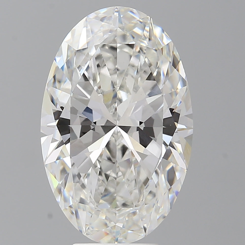 7.10 Carat Oval Shaped, Ideal Cut, F Color, VS1 Clarity, IGI Certified Lab Grown Diamond