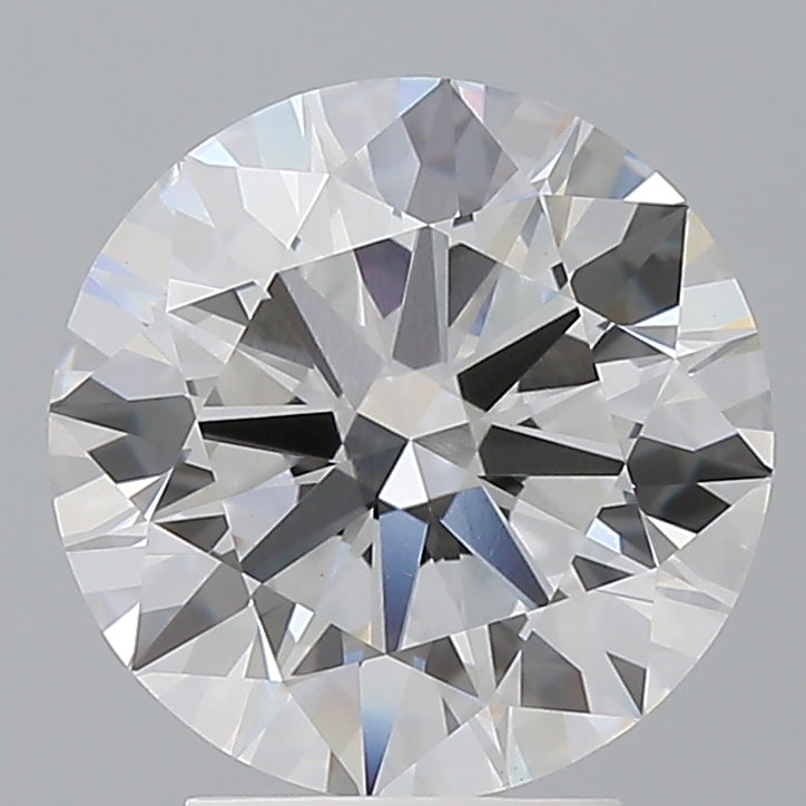 3.59 Carat Round Shaped, Ideal Cut, E Color, VVS2 Clarity, IGI Certified Lab Grown Diamond