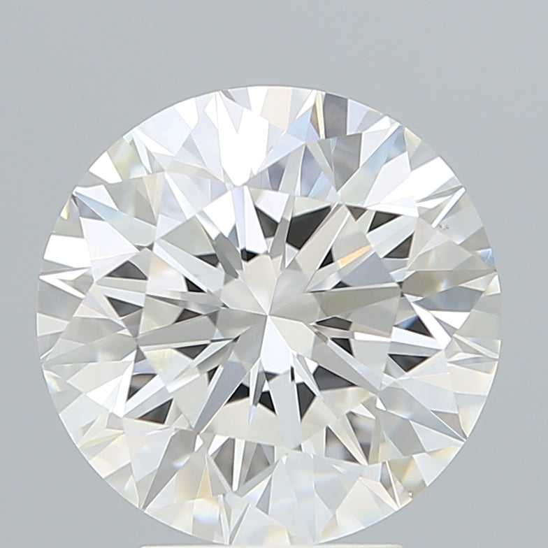4.47 Carat Round Shaped, Excellent Cut, F Color, VS1 Clarity, IGI Certified Lab Grown Diamond