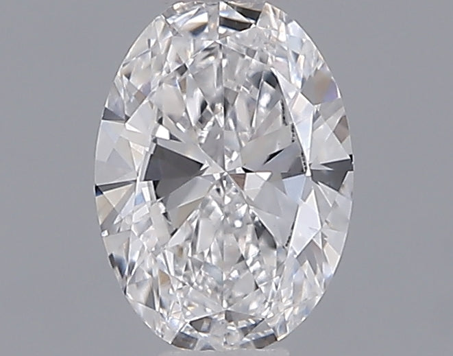 0.51 Carat Oval Shaped, Excellent Cut, D Color, VVS2 Clarity, IGI Certified Lab Grown Diamond
