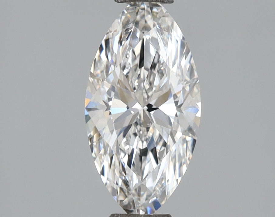 1.02 Carat Marquise Shaped, Ideal Cut, D Color, VVS2 Clarity, IGI Certified Lab Grown Diamond