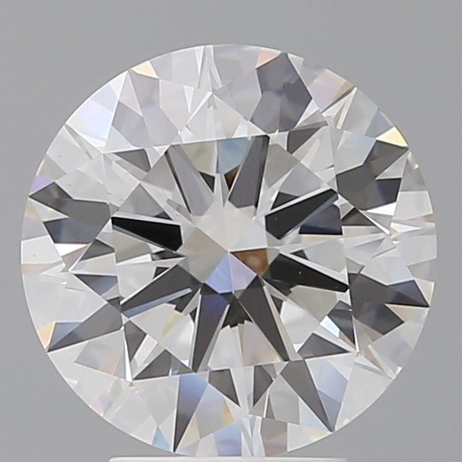 4.10 Carat Round Shaped, Ideal Cut, E Color, VVS2 Clarity, IGI Certified Lab Grown Diamond