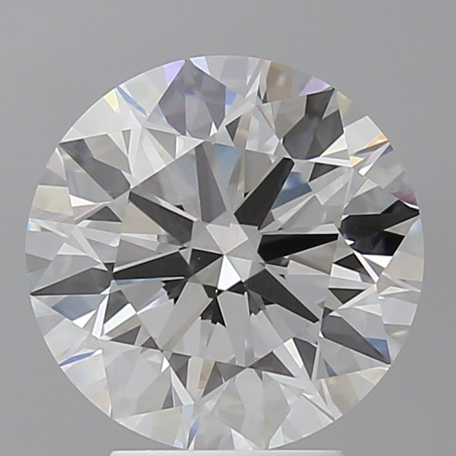 4.05 Carat Round Shaped, Ideal Cut, E Color, VS1 Clarity, IGI Certified Lab Grown Diamond