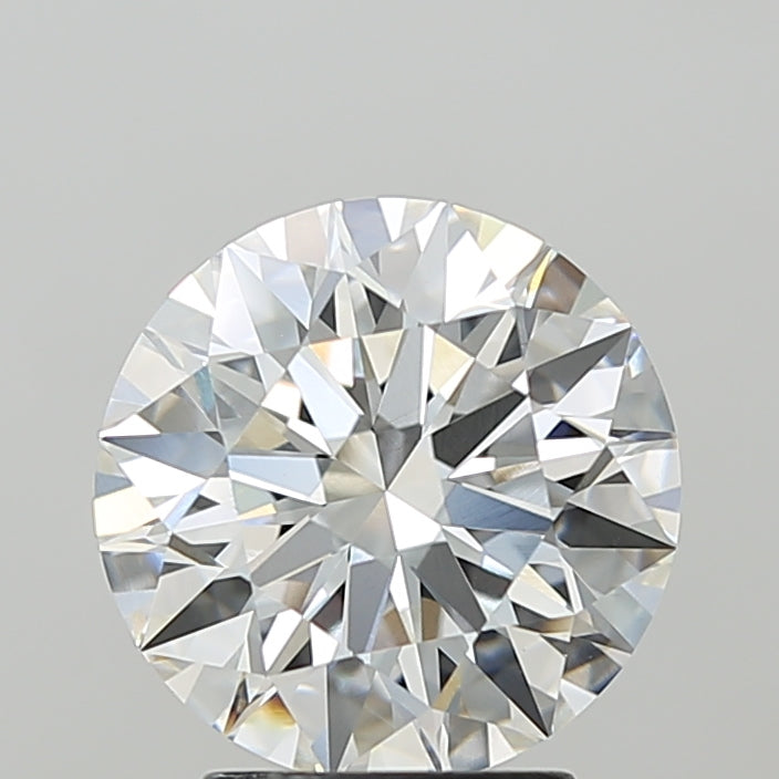 3.10 Carat Round Shaped, Ideal Cut, F Color, VVS2 Clarity, IGI Certified Lab Grown Diamond