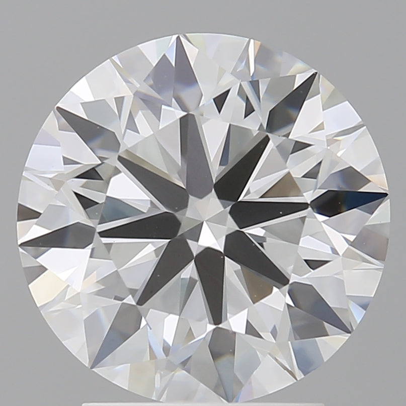 3.01 Carat Round Shaped, Excellent Cut, E Color, VS1 Clarity, IGI Certified Lab Grown Diamond