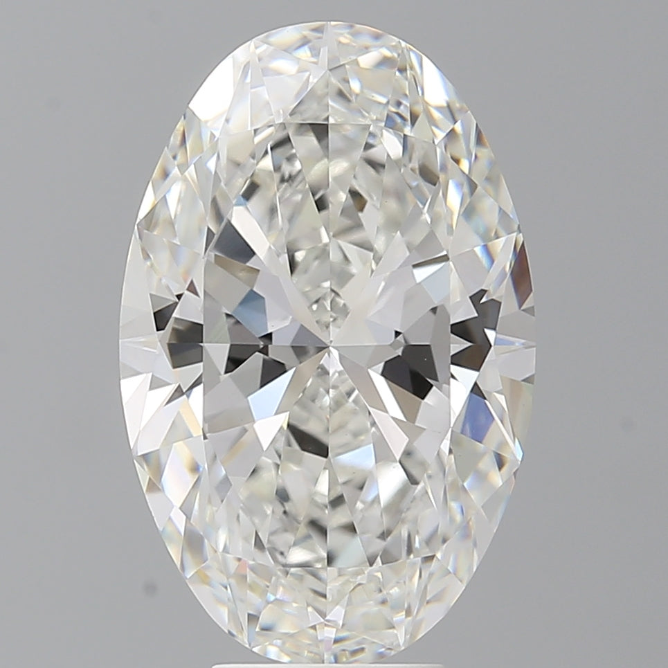 7.09 Carat Oval Shaped, Ideal Cut, F Color, VVS2 Clarity, IGI Certified Lab Grown Diamond