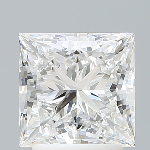 2.54 Carat Princess Shaped, Ideal Cut, E Color, VVS2 Clarity, IGI Certified Lab Grown Diamond