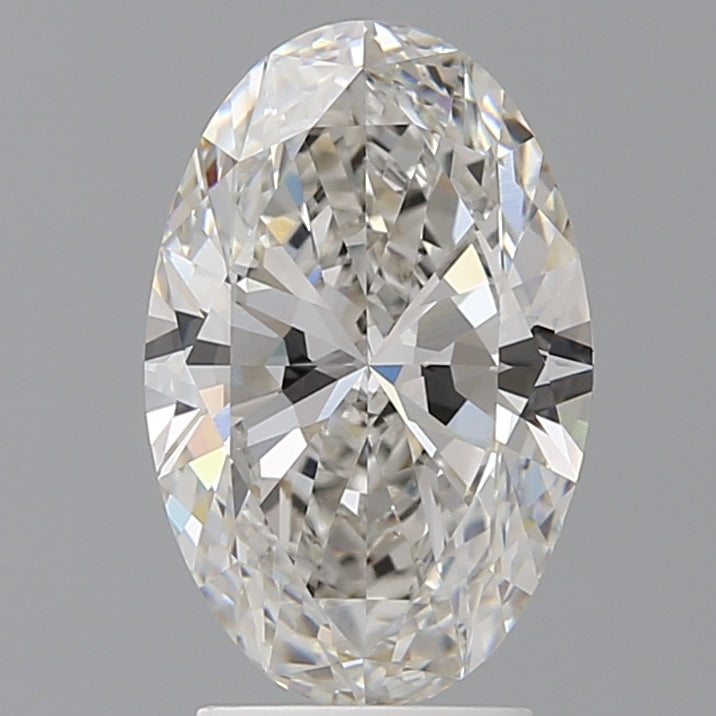 3.05 Carat Oval Shaped, Ideal Cut, F Color, VVS2 Clarity, IGI Certified Lab Grown Diamond