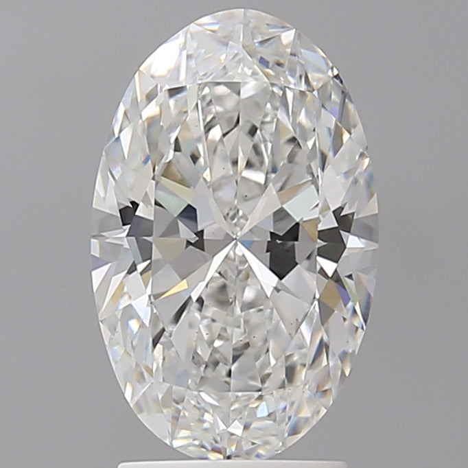 2.53 Carat Oval Shaped, Ideal Cut, E Color, VS1 Clarity, IGI Certified Lab Grown Diamond
