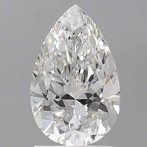 1.59 Carat Pear Shaped, Ideal Cut, E Color, VVS2 Clarity, IGI Certified Lab Grown Diamond