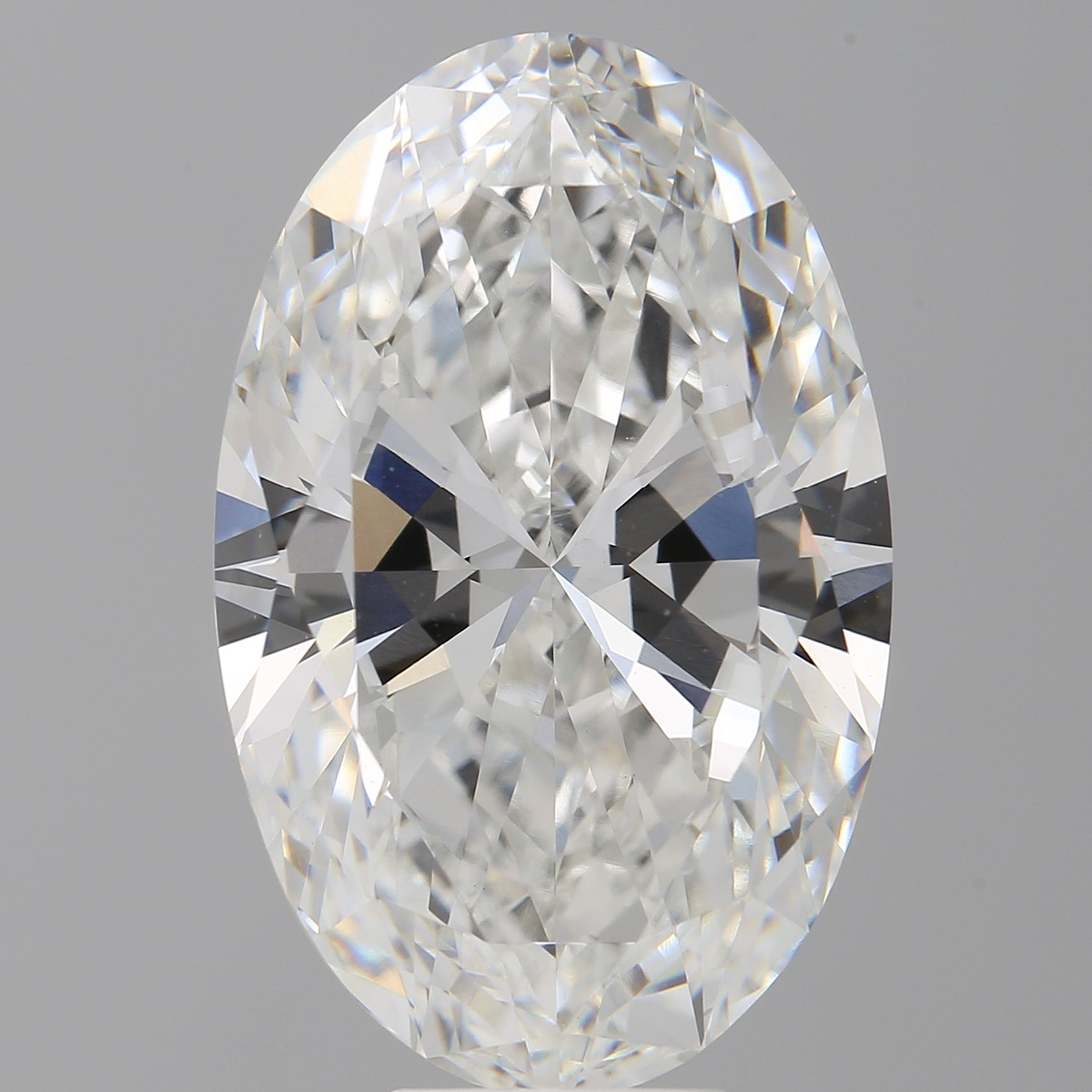 10.01 Carat Oval Shaped, Ideal Cut, E Color, VVS2 Clarity, IGI Certified Lab Grown Diamond