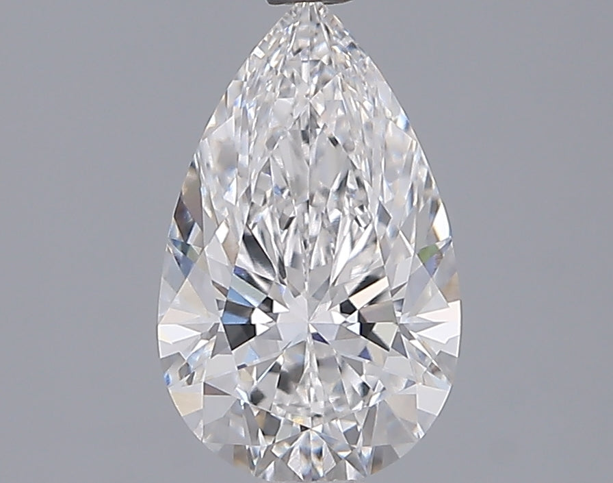 1.55 Carat Pear Shaped, Ideal Cut, E Color, VVS2 Clarity, IGI Certified Lab Grown Diamond