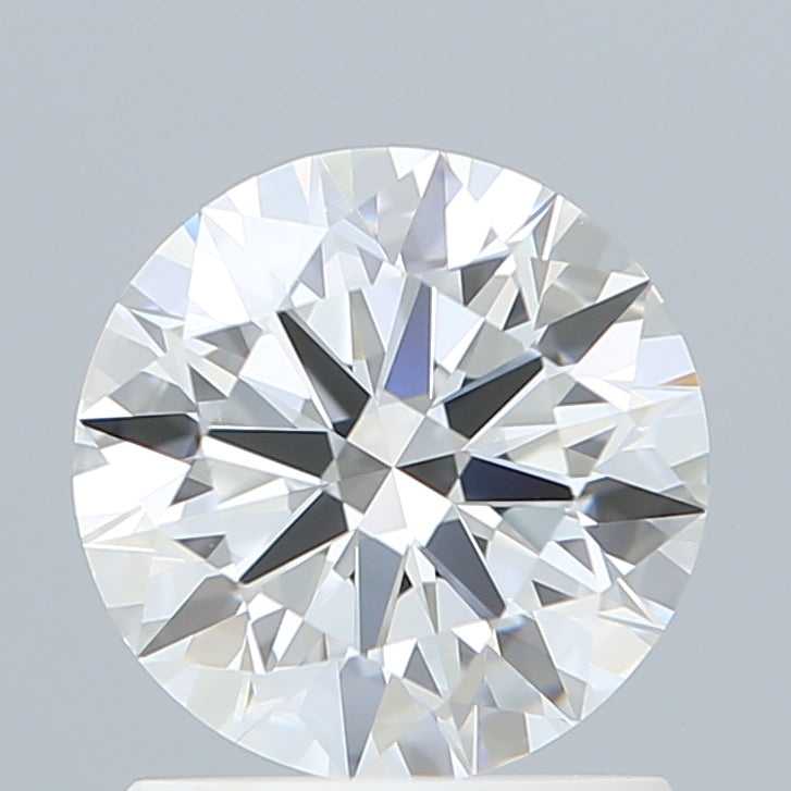 1.26 Carat Round Shaped, Ideal Cut, D Color, VVS2 Clarity, IGI Certified Lab Grown Diamond