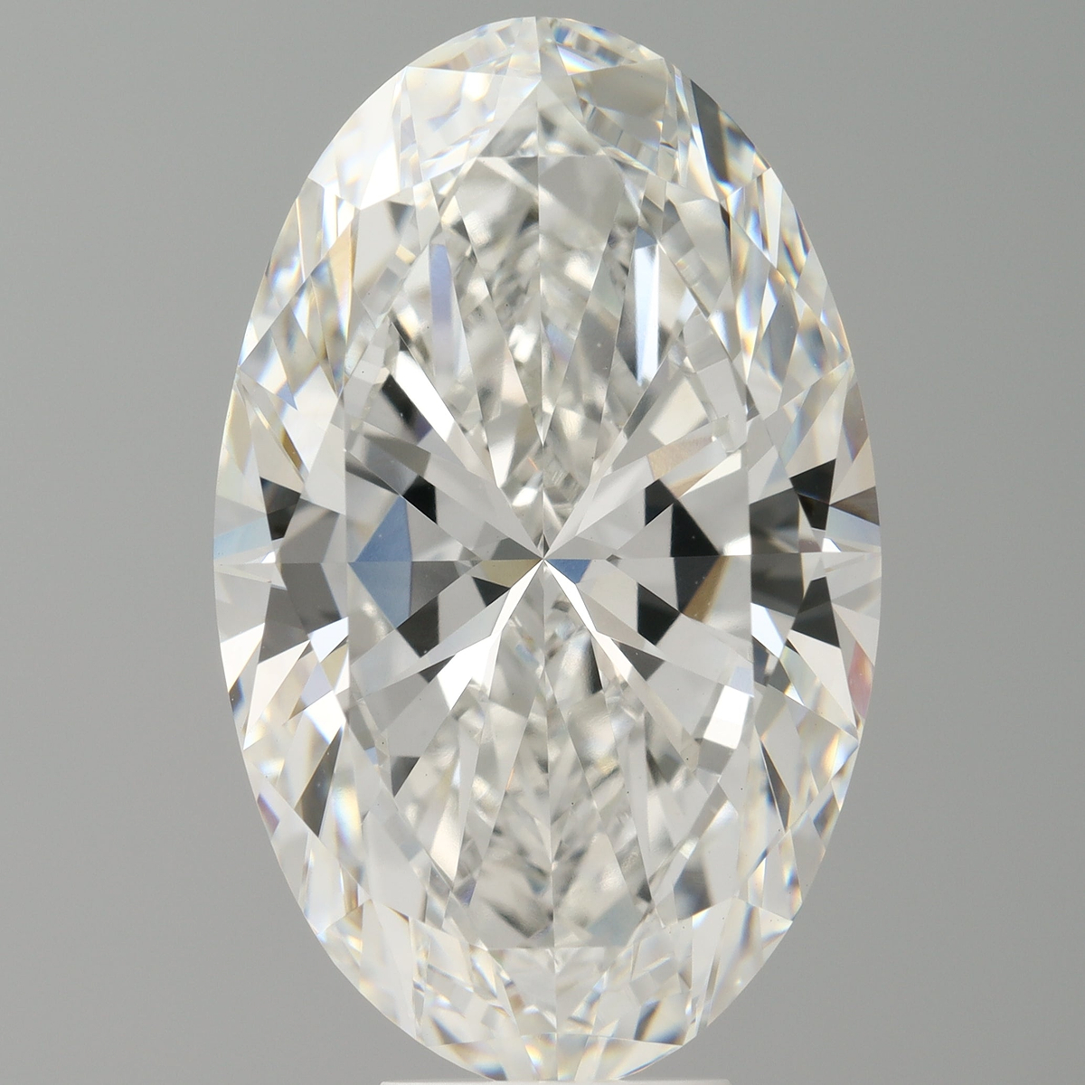 9.08 Carat Oval Shaped, Ideal Cut, F Color, VVS2 Clarity, IGI Certified Lab Grown Diamond