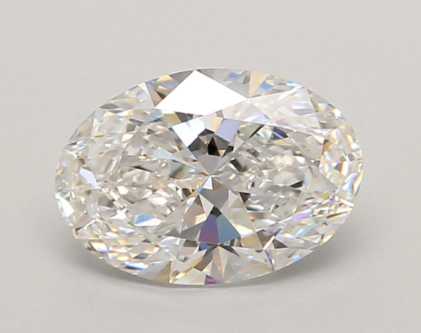 2.06 Carat Oval Shaped, Ideal Cut, E Color, VVS1 Clarity, IGI Certified Lab Grown Diamond