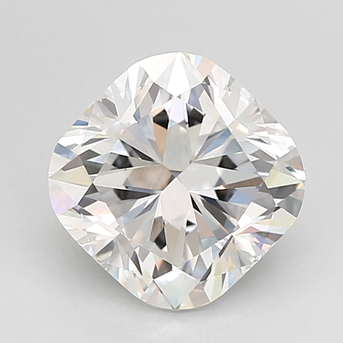 2.52 Carat Cushion Shaped, Excellent Cut, F Color, VVS2 Clarity, IGI Certified Lab Grown Diamond
