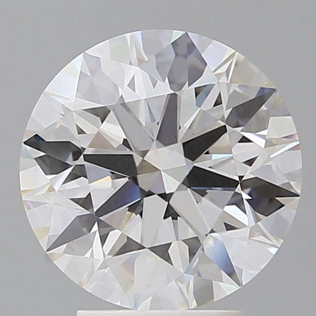 4.04 Carat Round Shaped, Ideal Cut, E Color, VVS2 Clarity, IGI Certified Lab Grown Diamond