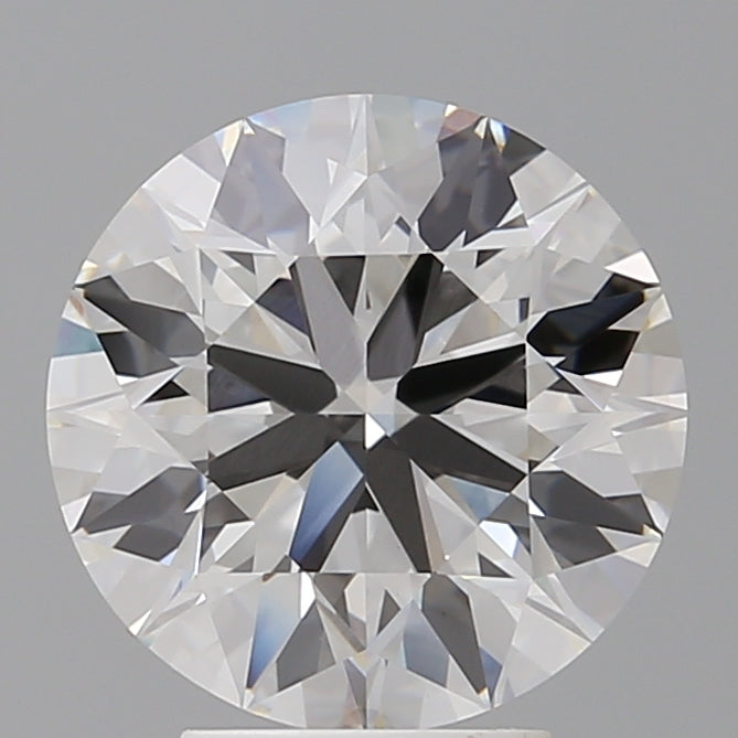 4.09 Carat Round Shaped, Ideal Cut, E Color, VVS2 Clarity, IGI Certified Lab Grown Diamond