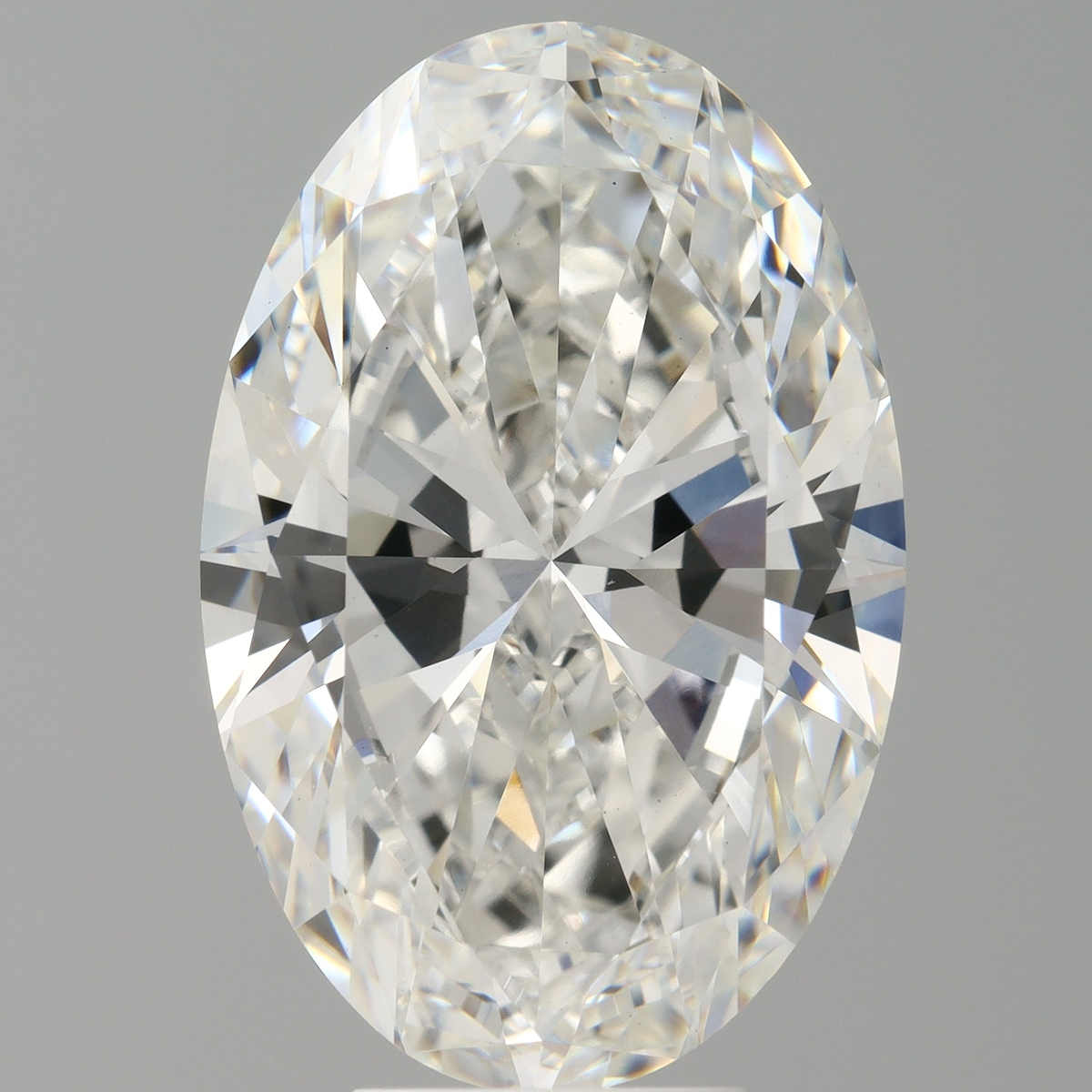 7.09 Carat Oval Shaped, Ideal Cut, E Color, VVS2 Clarity, IGI Certified Lab Grown Diamond