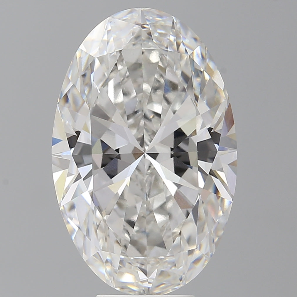 8.10 Carat Oval Shaped, Ideal Cut, E Color, VVS2 Clarity, IGI Certified Lab Grown Diamond