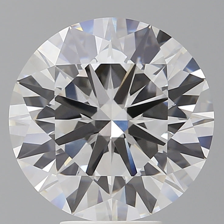 6.08 Carat Round Shaped, Ideal Cut, E Color, VVS2 Clarity, IGI Certified Lab Grown Diamond