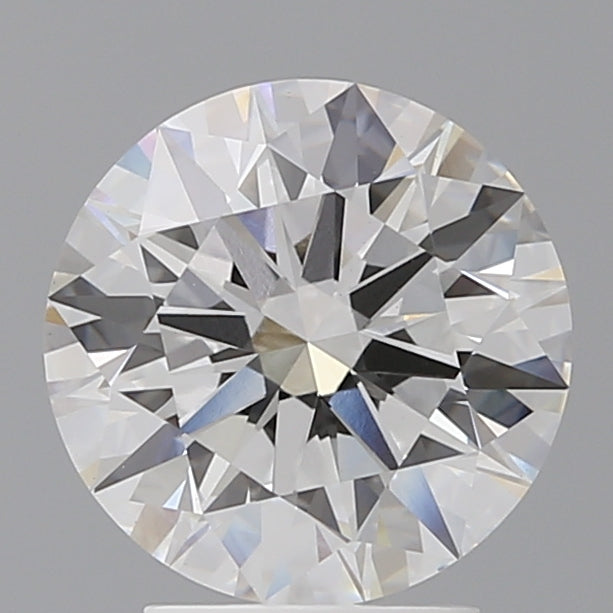 3.10 Carat Round Shaped, Ideal Cut, F Color, VS1 Clarity, IGI Certified Lab Grown Diamond