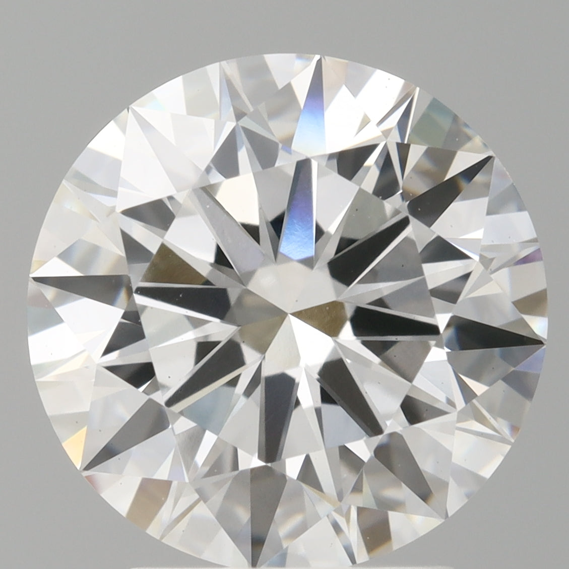 3.04 Carat Round Shaped, Ideal Cut, E Color, VS1 Clarity, IGI Certified Lab Grown Diamond