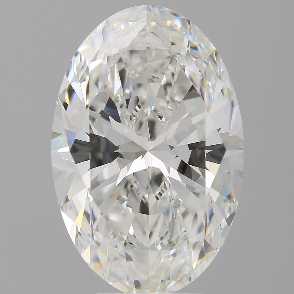 6.07 Carat Oval Shaped, Ideal Cut, F Color, VVS2 Clarity, IGI Certified Lab Grown Diamond