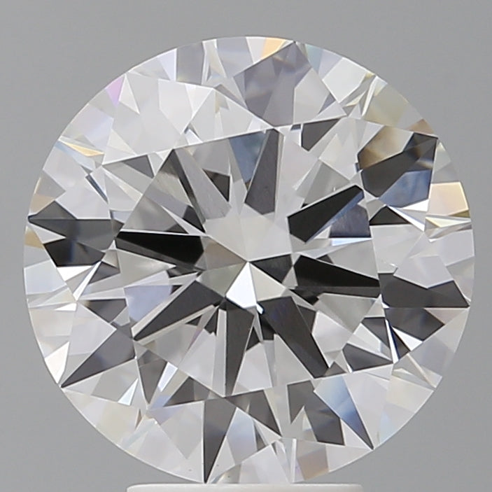 5.52 Carat Round Shaped, Excellent Cut, E Color, VS1 Clarity, IGI Certified Lab Grown Diamond