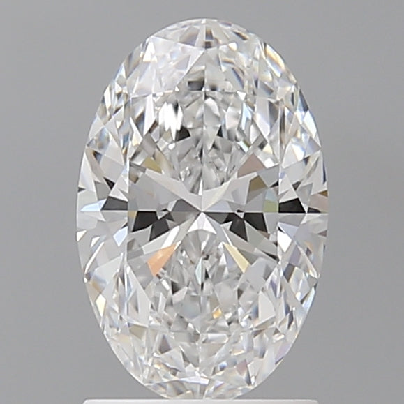 1.60 Carat Oval Shaped, Ideal Cut, D Color, VVS2 Clarity, IGI Certified Lab Grown Diamond