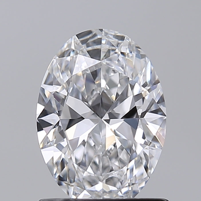 1.00 Carat Oval Shaped, Excellent Cut, D Color, VVS1 Clarity, IGI Certified Lab Grown Diamond