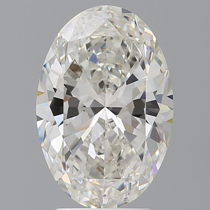 3.57 Carat Oval Shaped, Ideal Cut, G Color, VS1 Clarity, IGI Certified Lab Grown Diamond