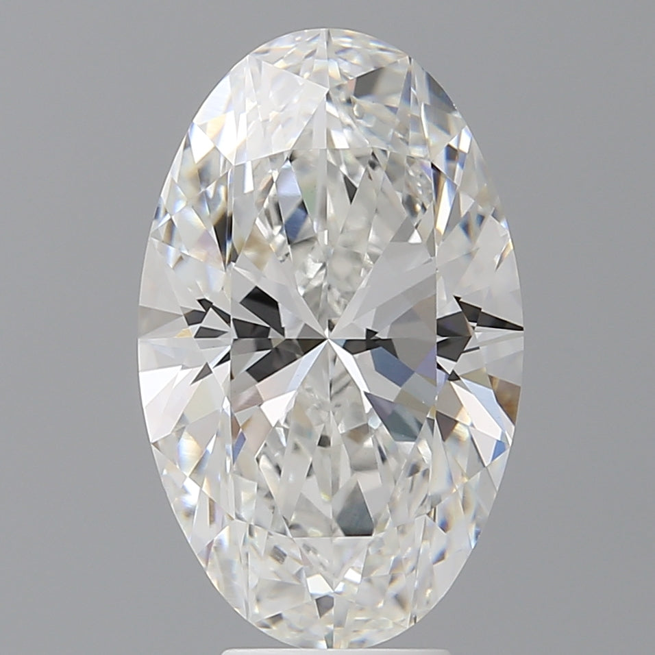 6.38 Carat Oval Shaped, Excellent Cut, E Color, VVS2 Clarity, IGI Certified Lab Grown Diamond