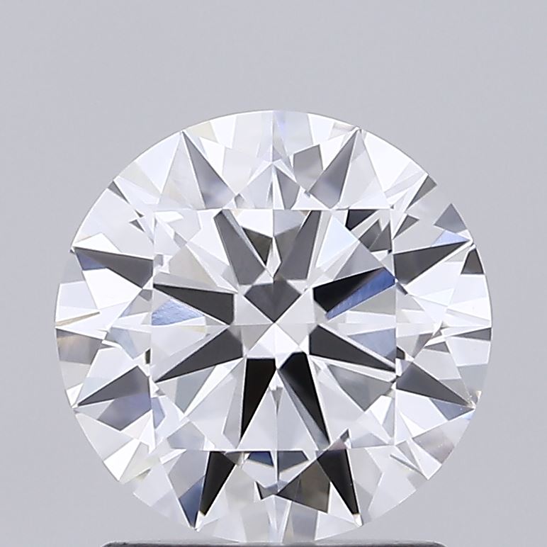1.50 Carat Round Shaped, Excellent Cut, D Color, VVS1 Clarity, IGI Certified Lab Grown Diamond