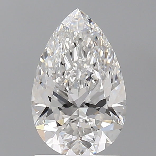 1.54 Carat Pear Shaped, Ideal Cut, E Color, VVS2 Clarity, IGI Certified Lab Grown Diamond