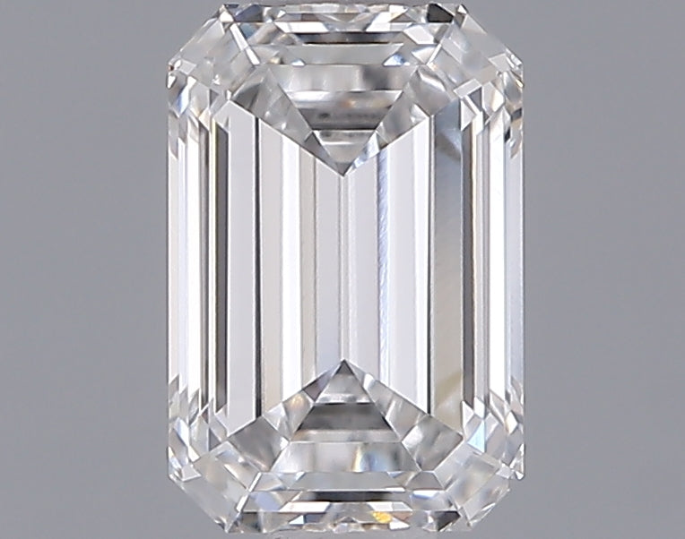 1.01 Carat Emerald Shaped, Ideal Cut, D Color, VVS1 Clarity, IGI Certified Lab Grown Diamond