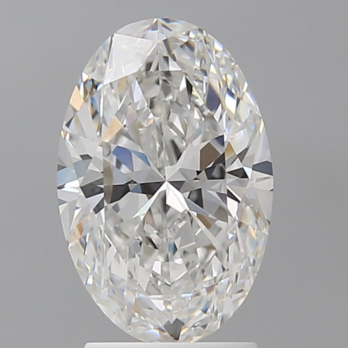 2.59 Carat Oval Shaped, Excellent Cut, E Color, VVS2 Clarity, IGI Certified Lab Grown Diamond