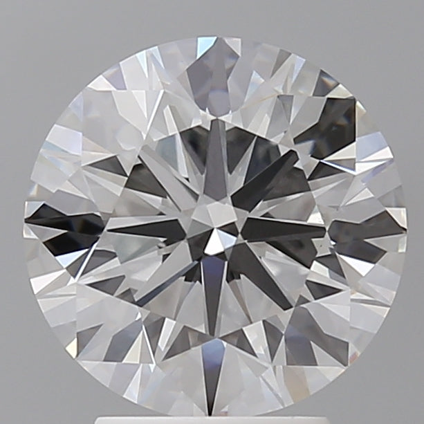 3.52 Carat Round Shaped, Ideal Cut, E Color, VVS2 Clarity, IGI Certified Lab Grown Diamond